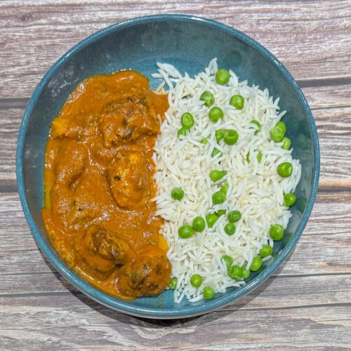 Chicken Tikka Masala With Butternut Squash And Rice