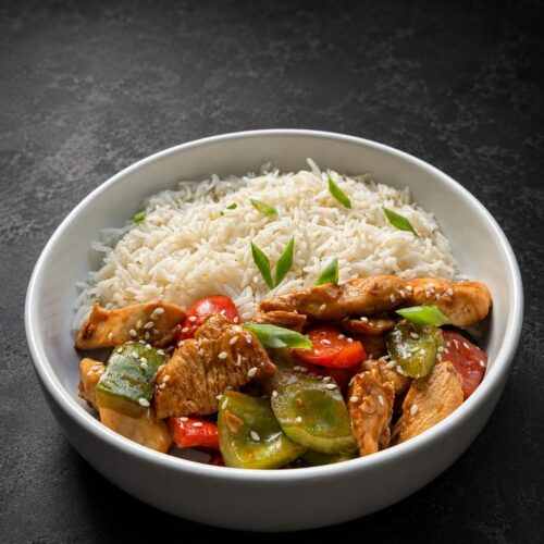 Teriyaki Chicken with Rice